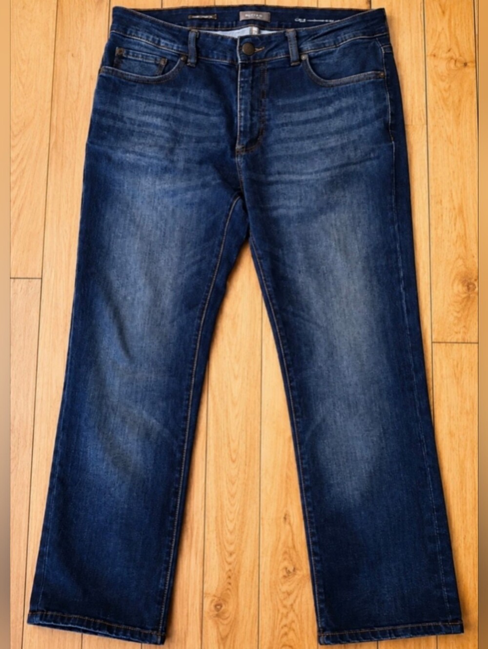 DL1961 Nick Slim Empire Jeans Men's 33x34 Premium Stretch Dark Wash
